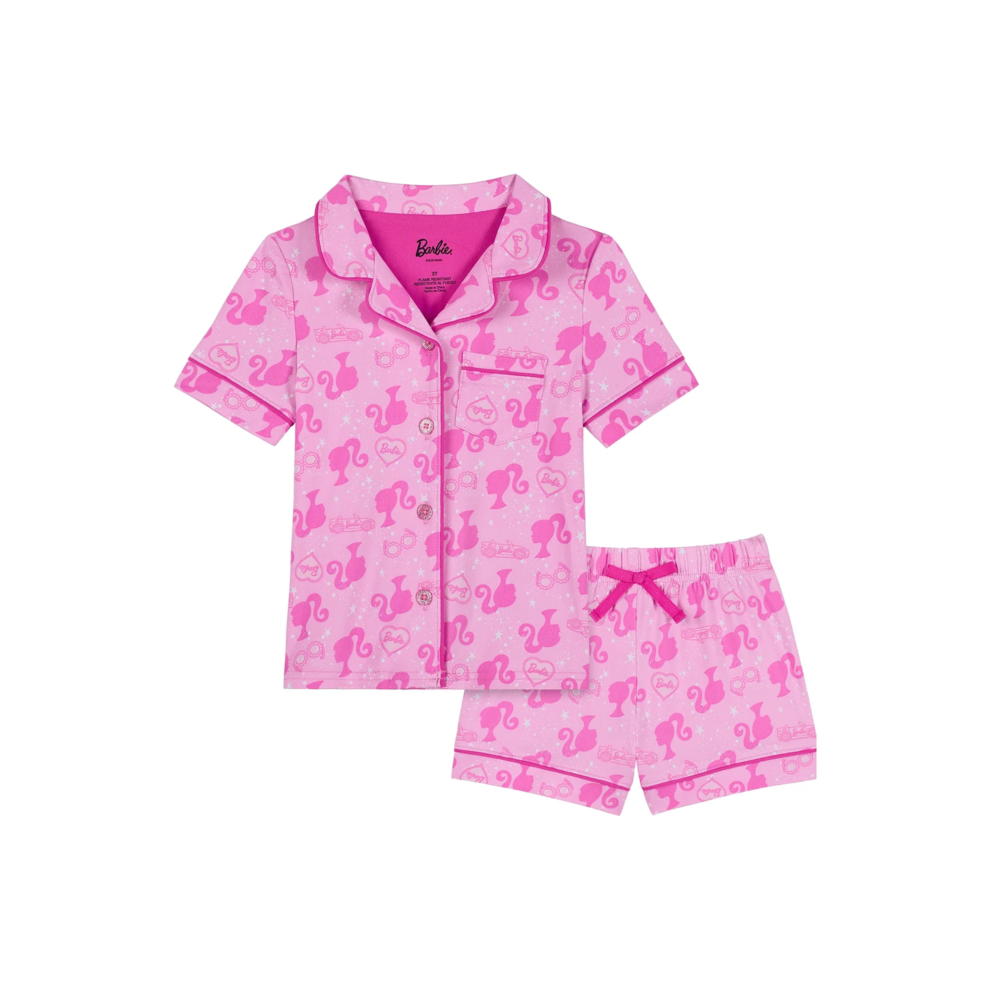 Pijama de Short Barbie