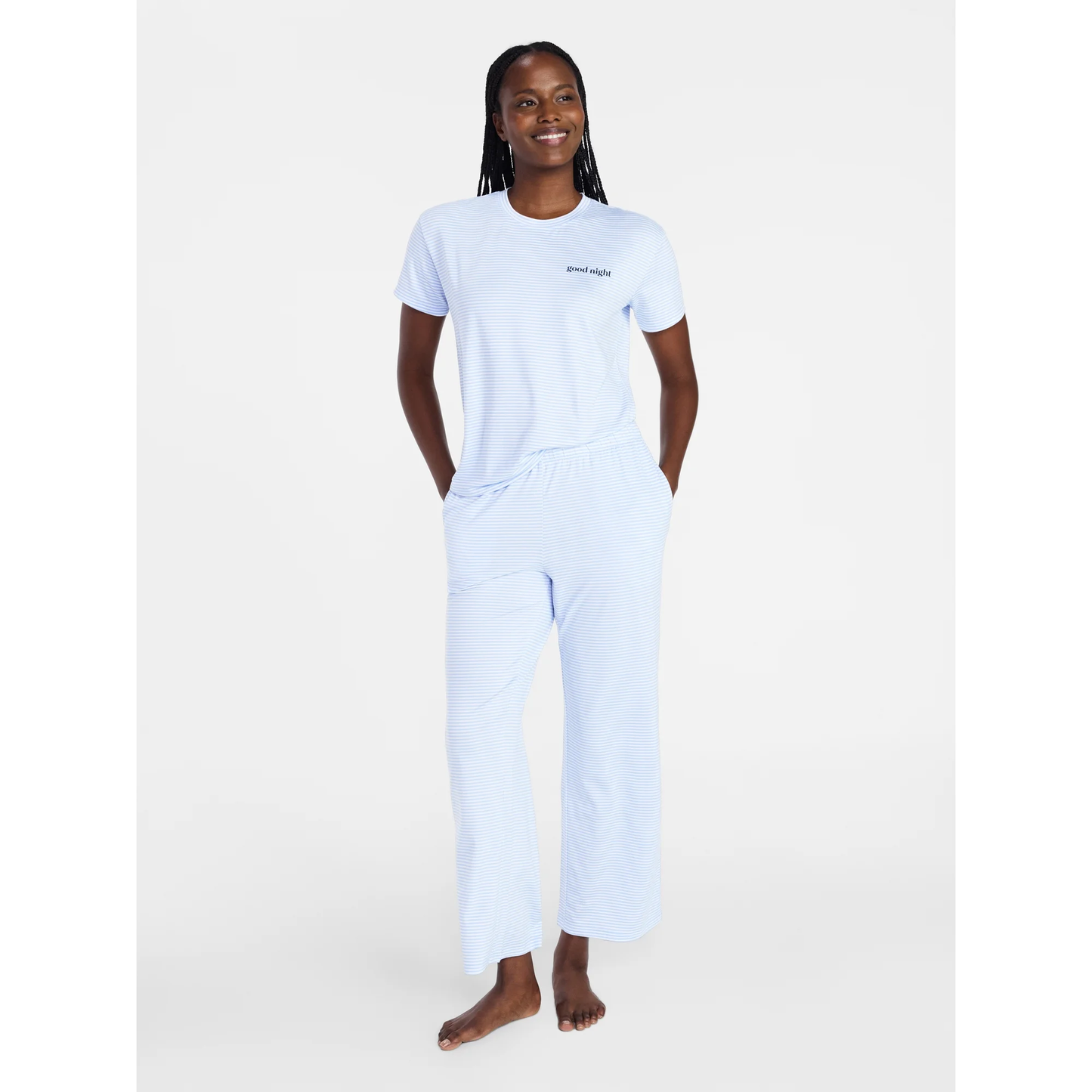 Pijama Rayada de Pantalón
