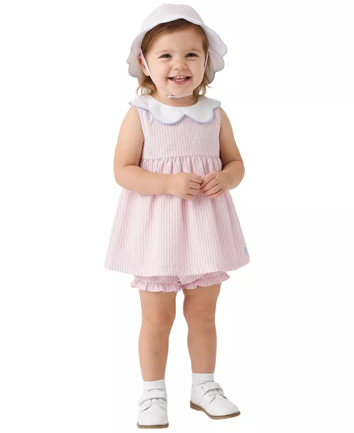 Vestido de Bebé- Sperry Dress 3-Piece Set