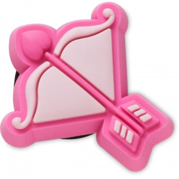 Pink Bow and Arrow Jibbitz para crocs
