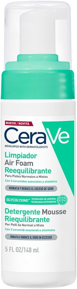 CeraVe Limpiador Air Foam Reequilibrante