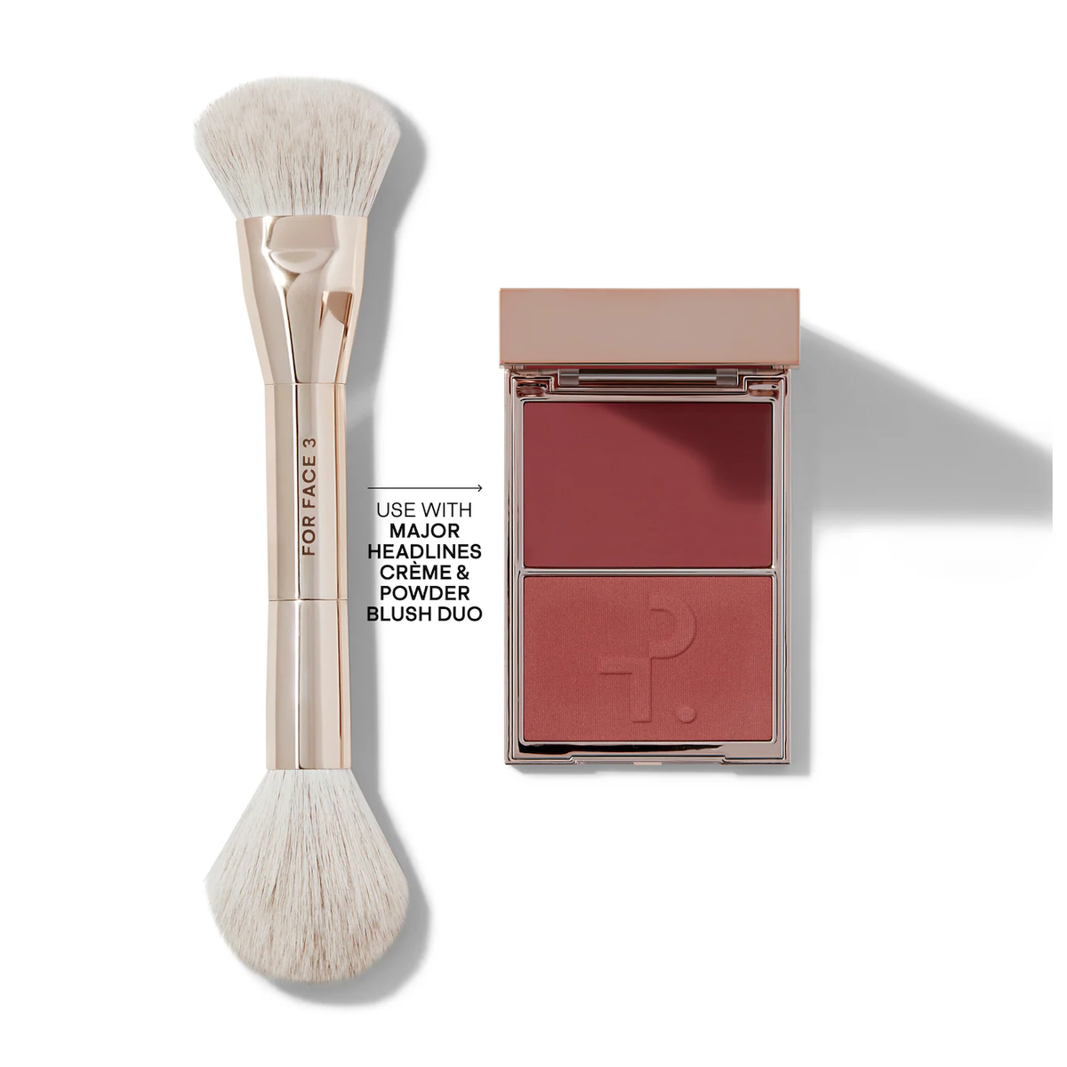 PATRICK TA Dual Ended Blush Brush For Face 3