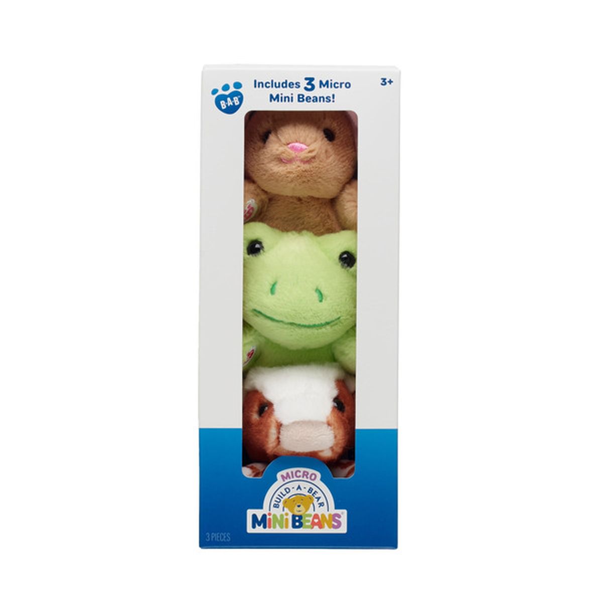 Build-A-Bear Micro Mini Beans® Peluche Paquete de 3