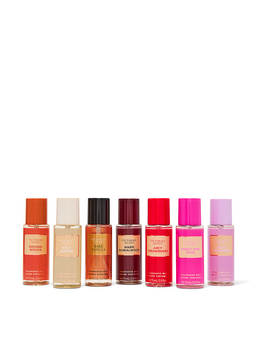 Victoria's Secret 7-Piece Fragrance Mist Layering Gift Set