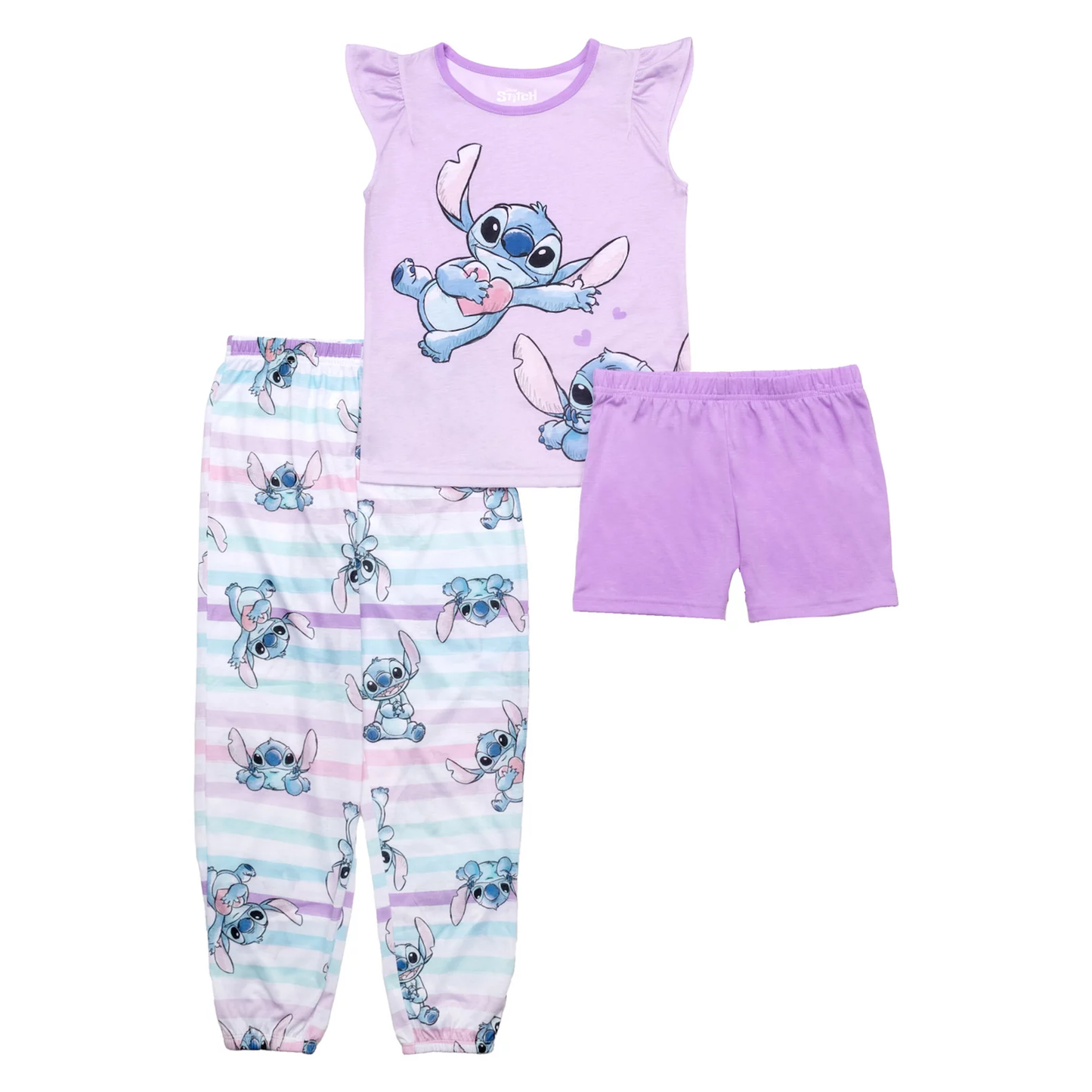 Pijama 3 Piezas Stitch