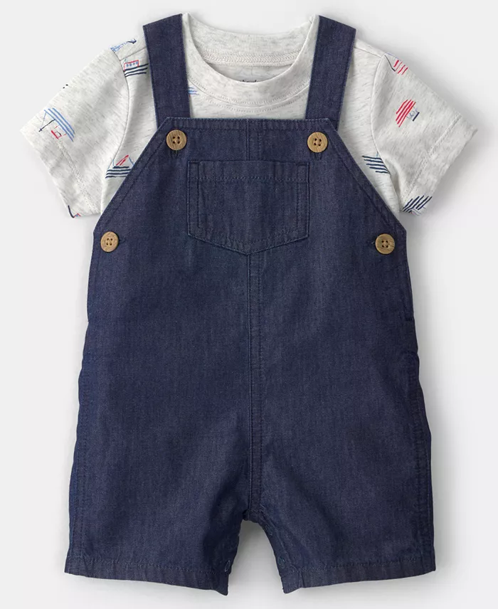 Carter's Baby Boys' Printed T-Shirt and Shortall