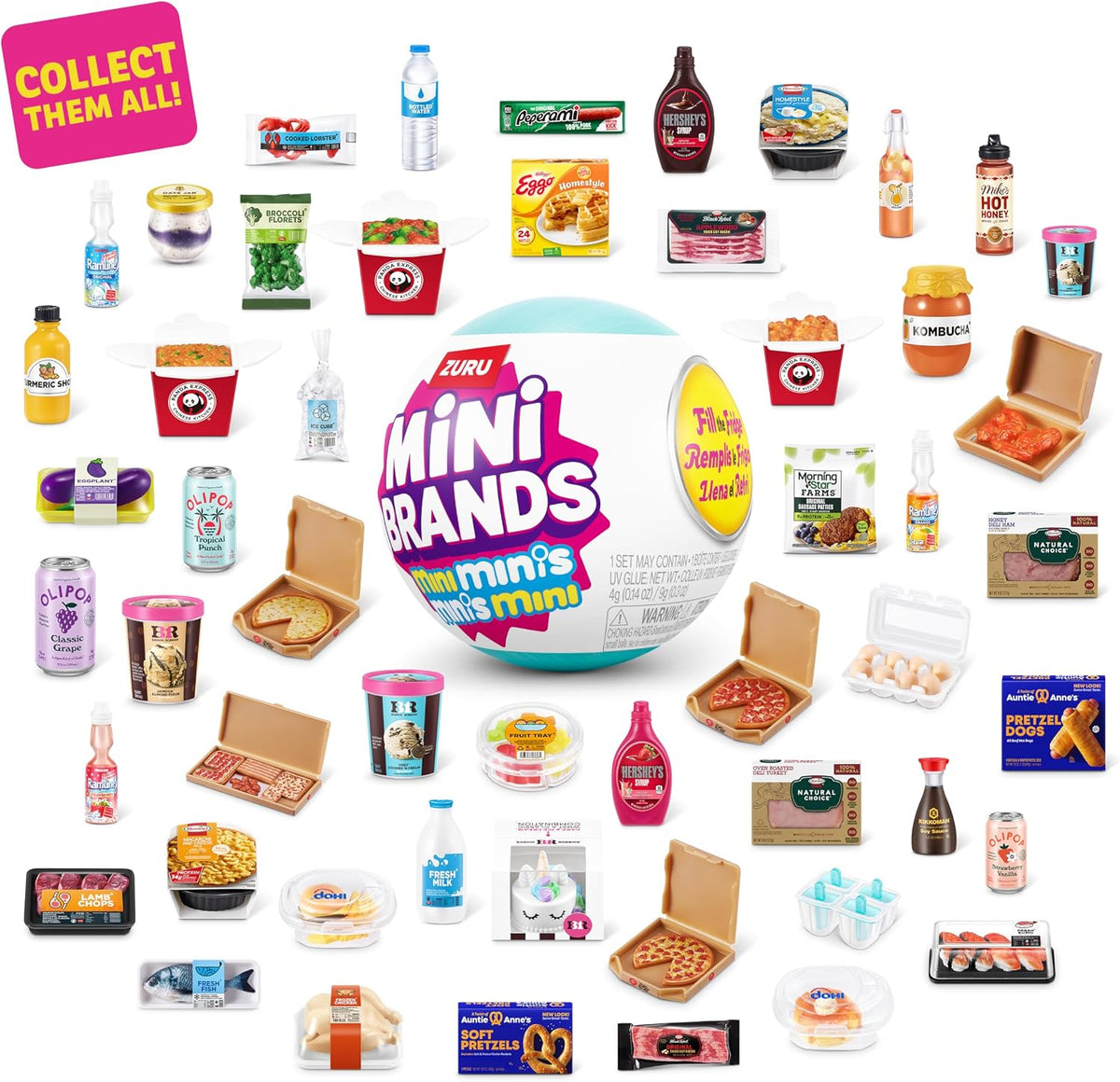 Mini Brands Fill The Fridge Mini Minis 2Pk