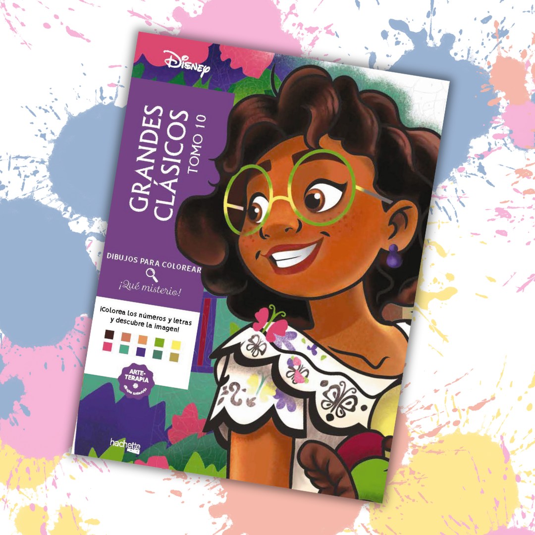 Dibujos para colorear, ¡qué misterio! Grandes clásicos, tomo 10