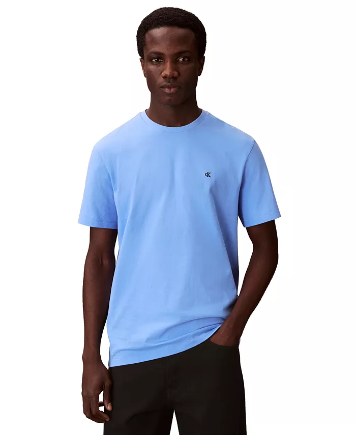 Calvin Klein Men's T-Shirt Celeste