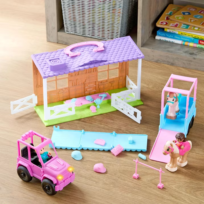 Kid Connection Pony Ranch Play Set with Lights and Sounds