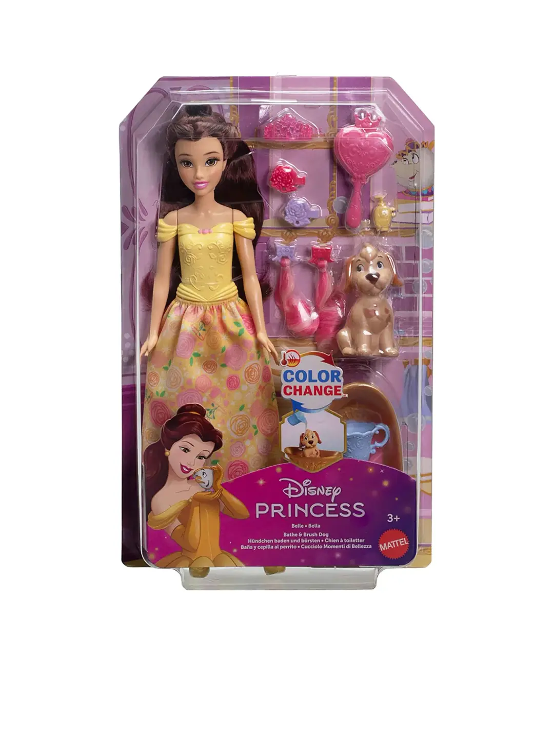 Disney Princess Belle Juego de Baño de Perrito