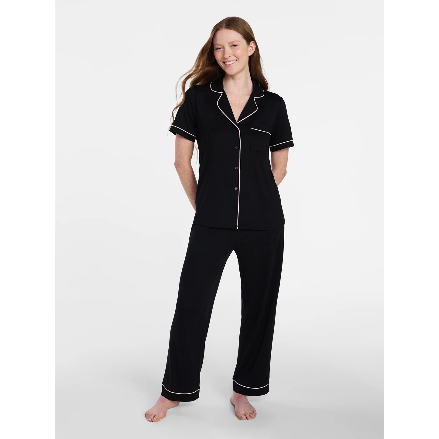 Pijama de Pantalón Negra
