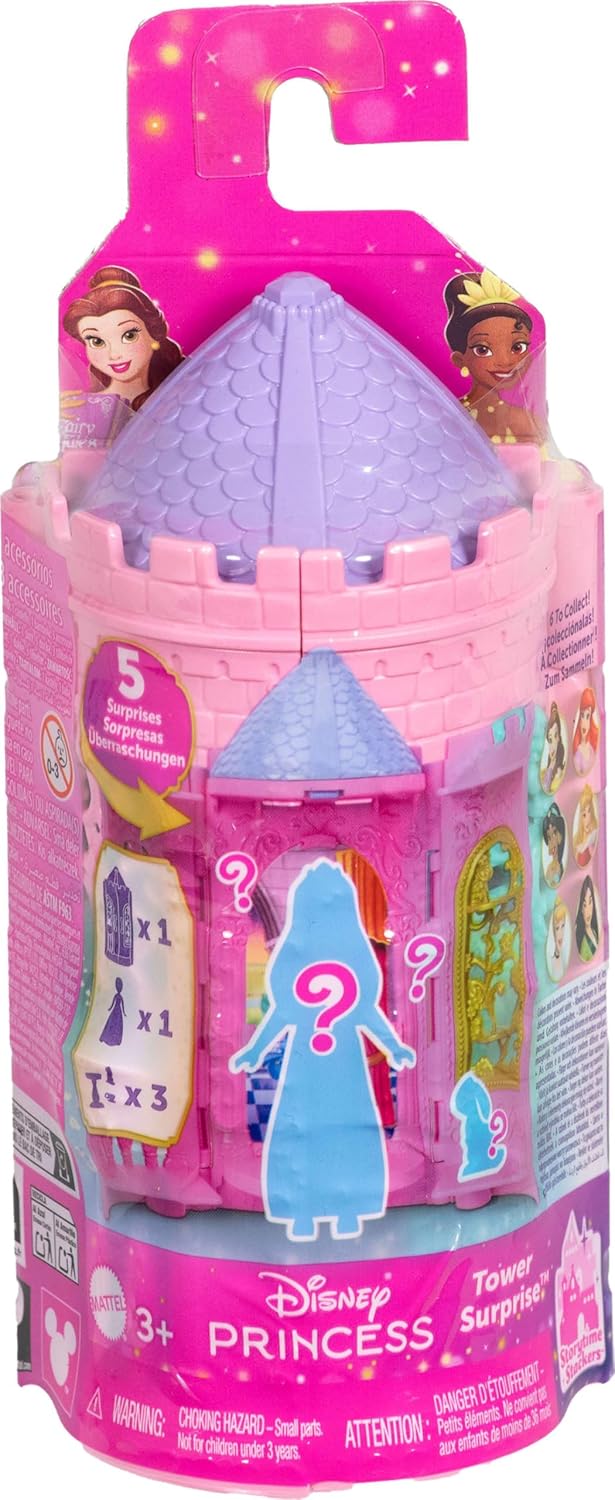 Disney Princess Tower Surprise Small Dolls & Accessories
