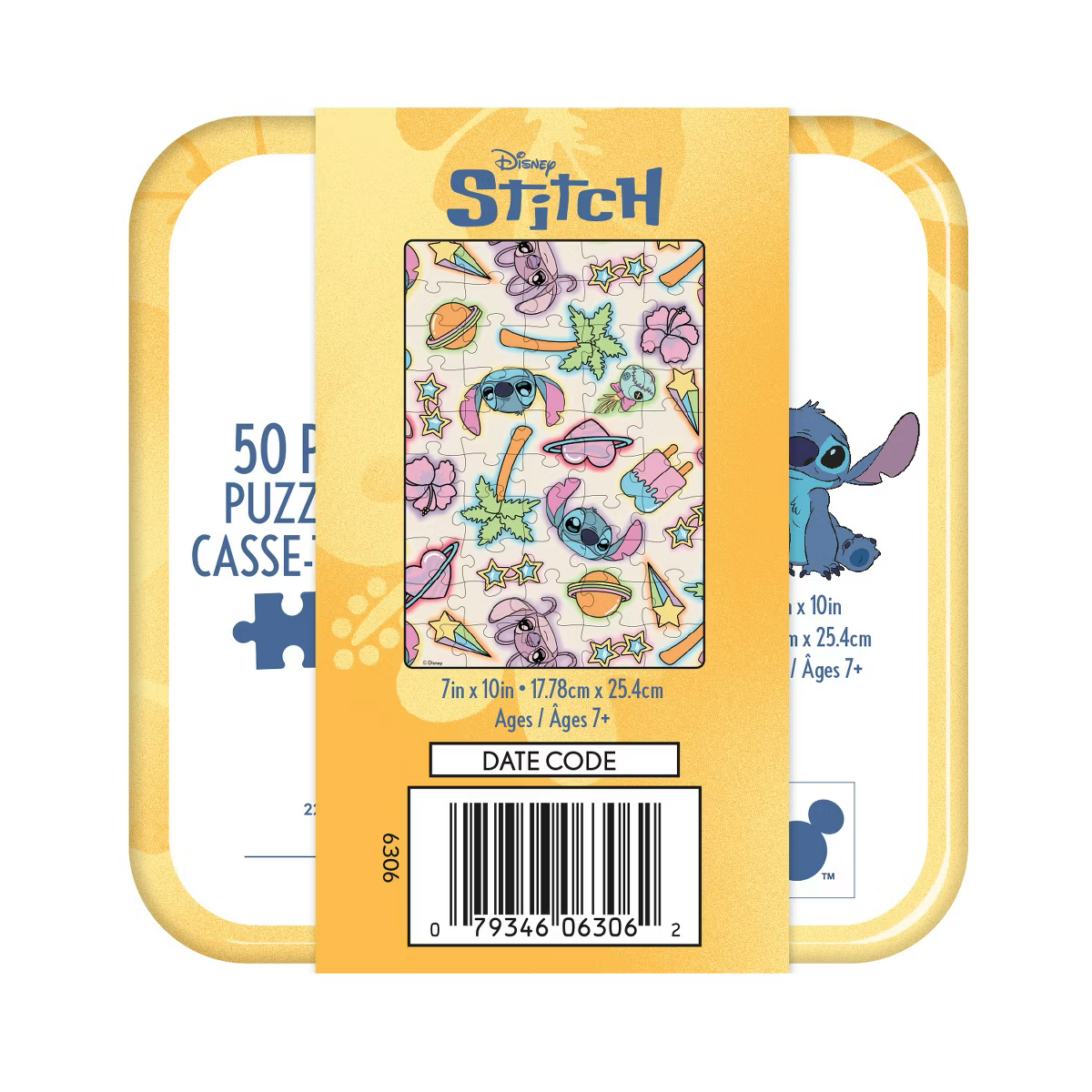 Buffalo Games Stitch 50pc Kids' Puzzle Tin