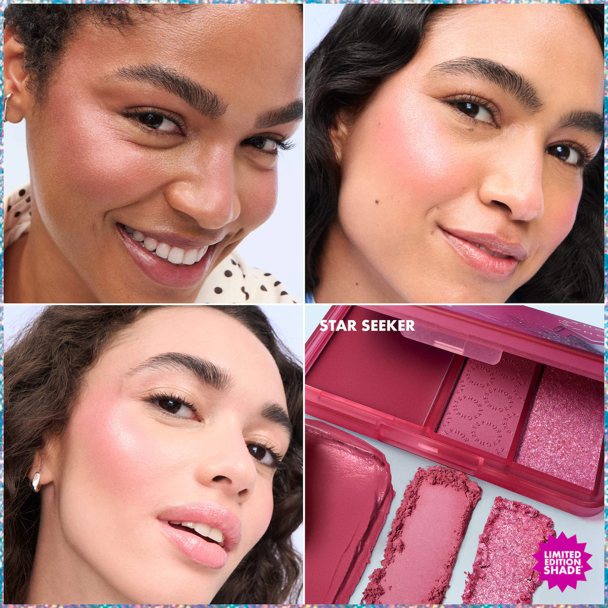 SEPHORA COLLECTION Blush Blush Glow Cheek Palette & Brush Set