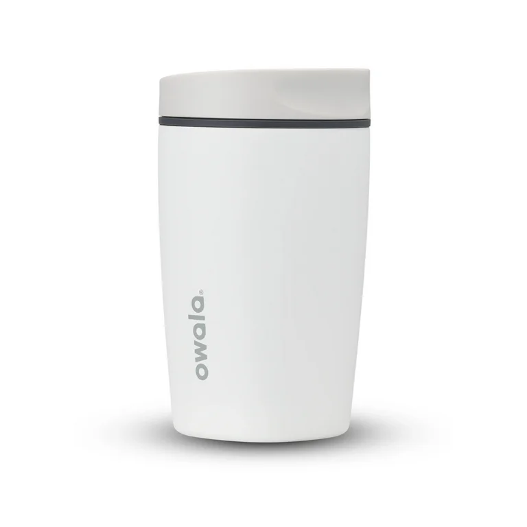 Owala SmoothSip® Slider Shy Marshmallow / 12oz / Stainless Steel