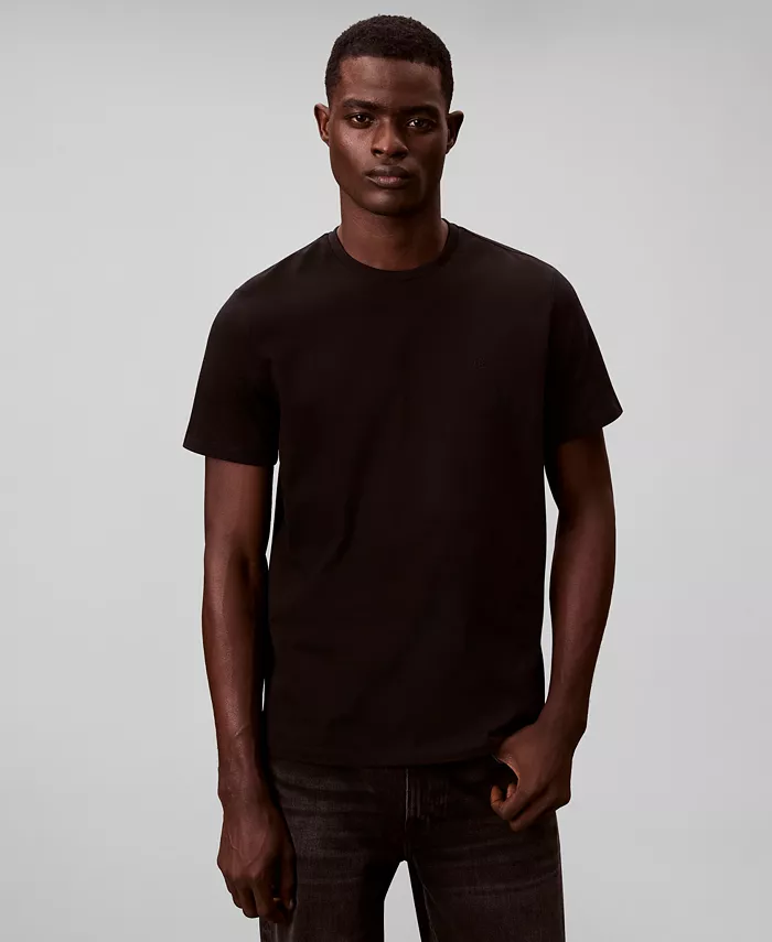 Calvin Klein Men's Solid T-Shirt Negra