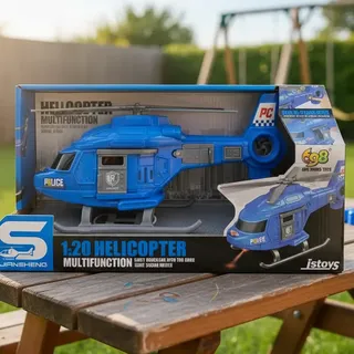 Helicóptero con Led y Música 1:20