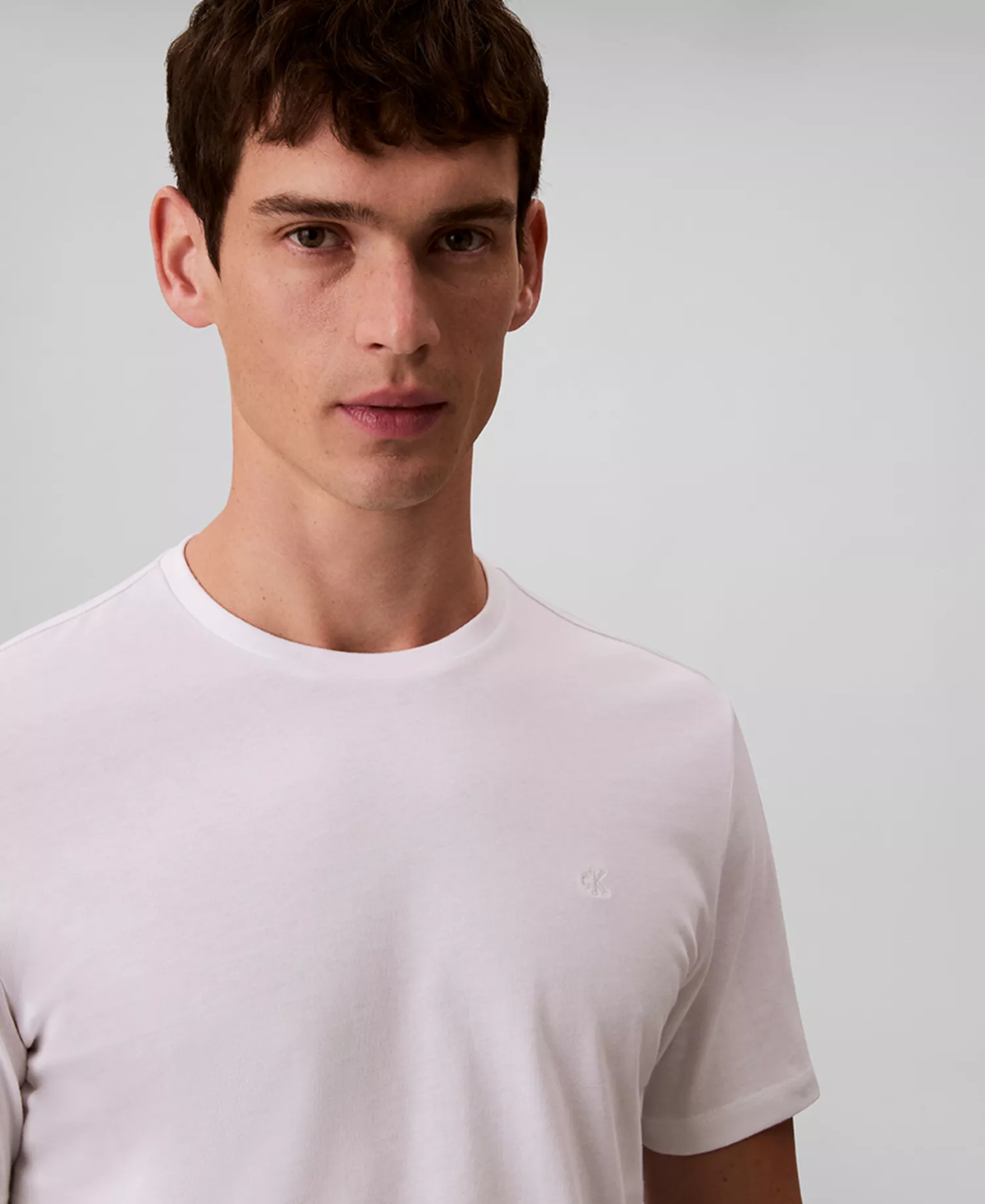 Calvin Klein Men's T-Shirt Blanca