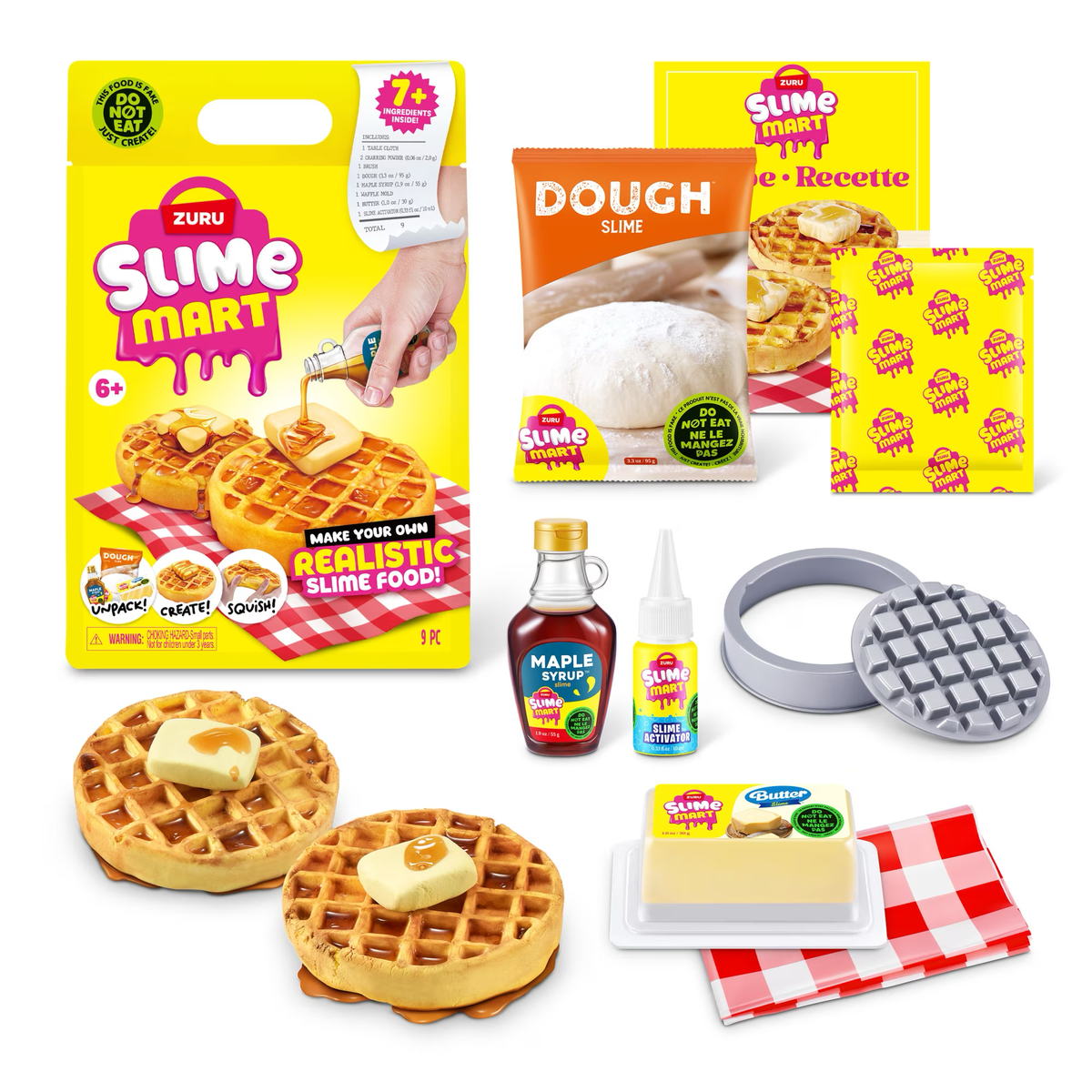 Slime Mart Bolsa Pequeña de Waffles de ZURU