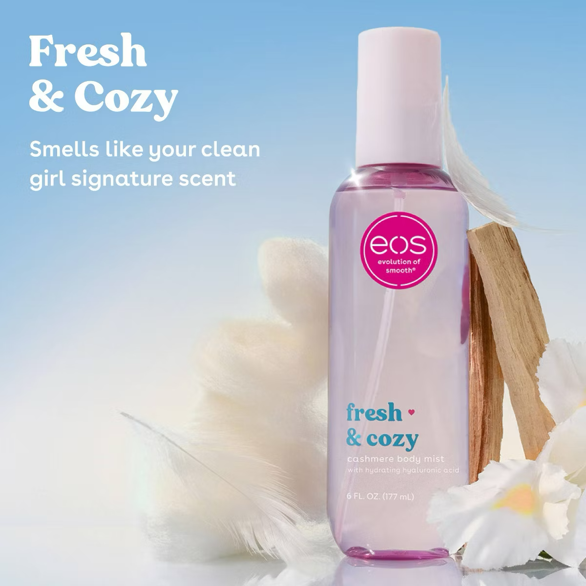 eos Cashmere Body Mist - Fresh & Cozy