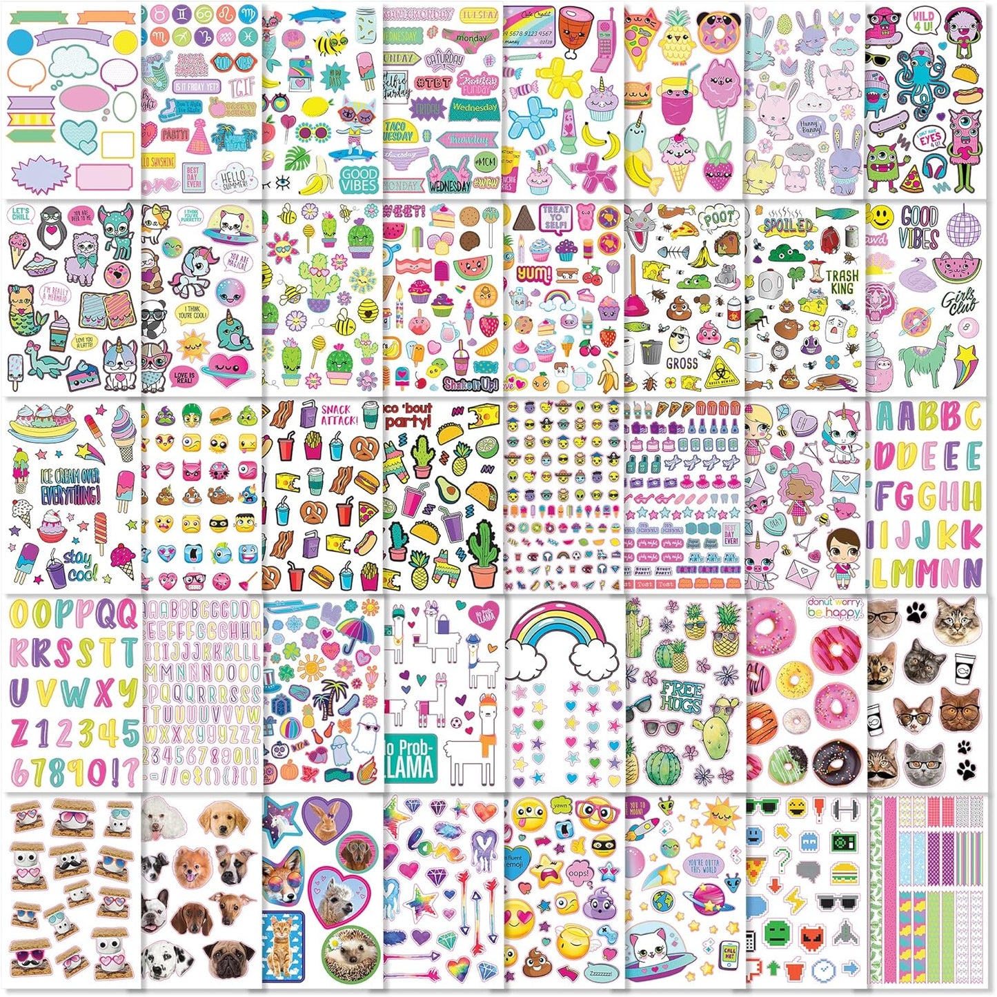 Fashion Angels 1000+ Ridiculously Cute Stickers for Kids