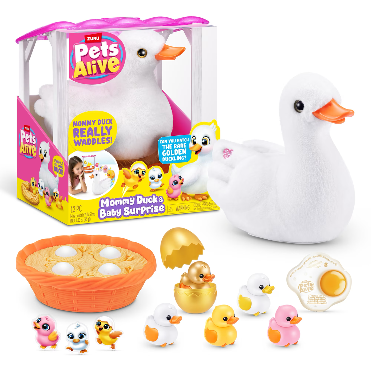 Pets Alive Mommy Duck & Baby Surprise by ZURU
