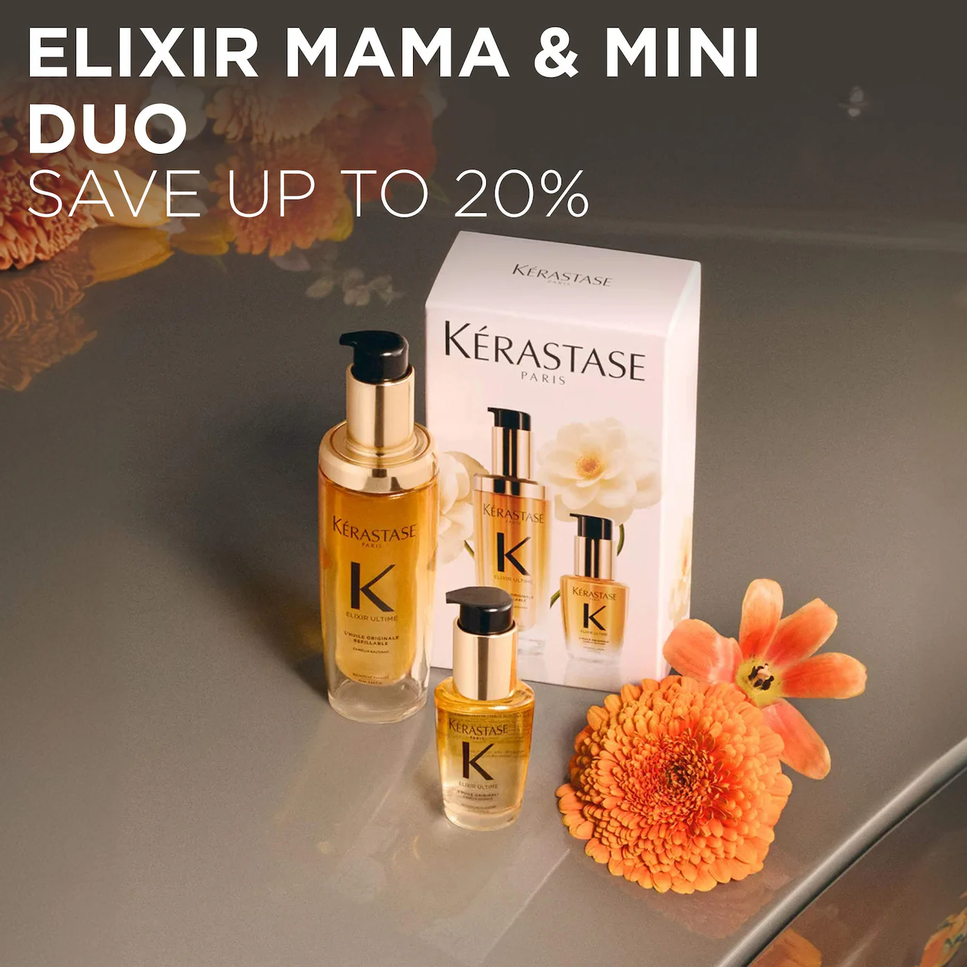 Kérastase Elixir Ultime Hair Oil Duo Hair Gift Set