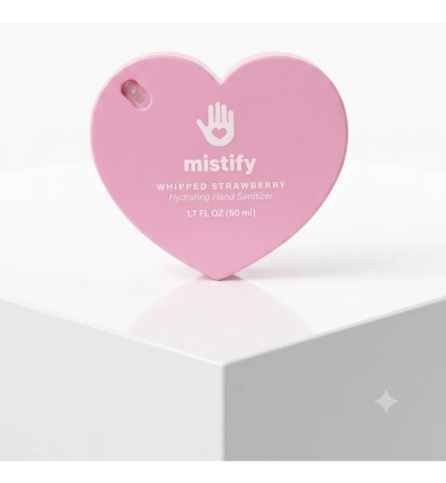 Sanitizante De Manos Mistify Corazón Fresa Spray