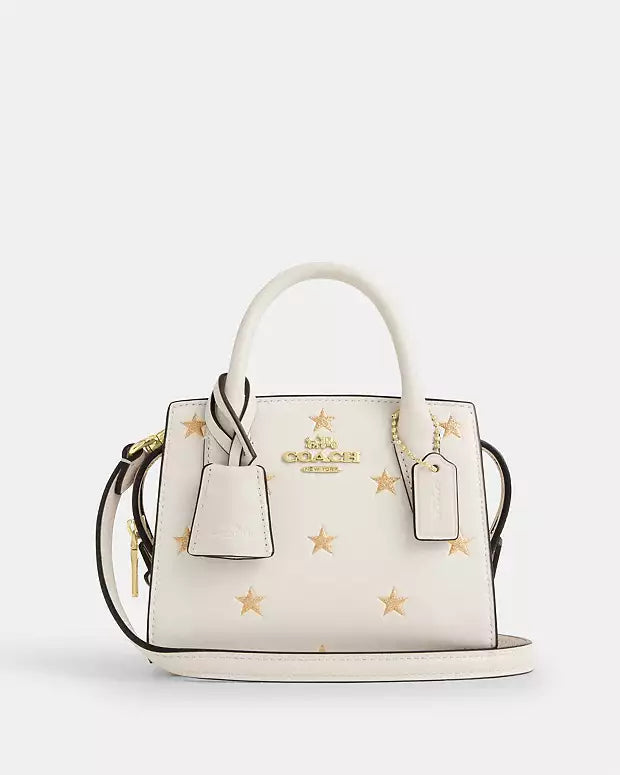 💫Coach Andrea Mini Carryall Bag With Star Print💫