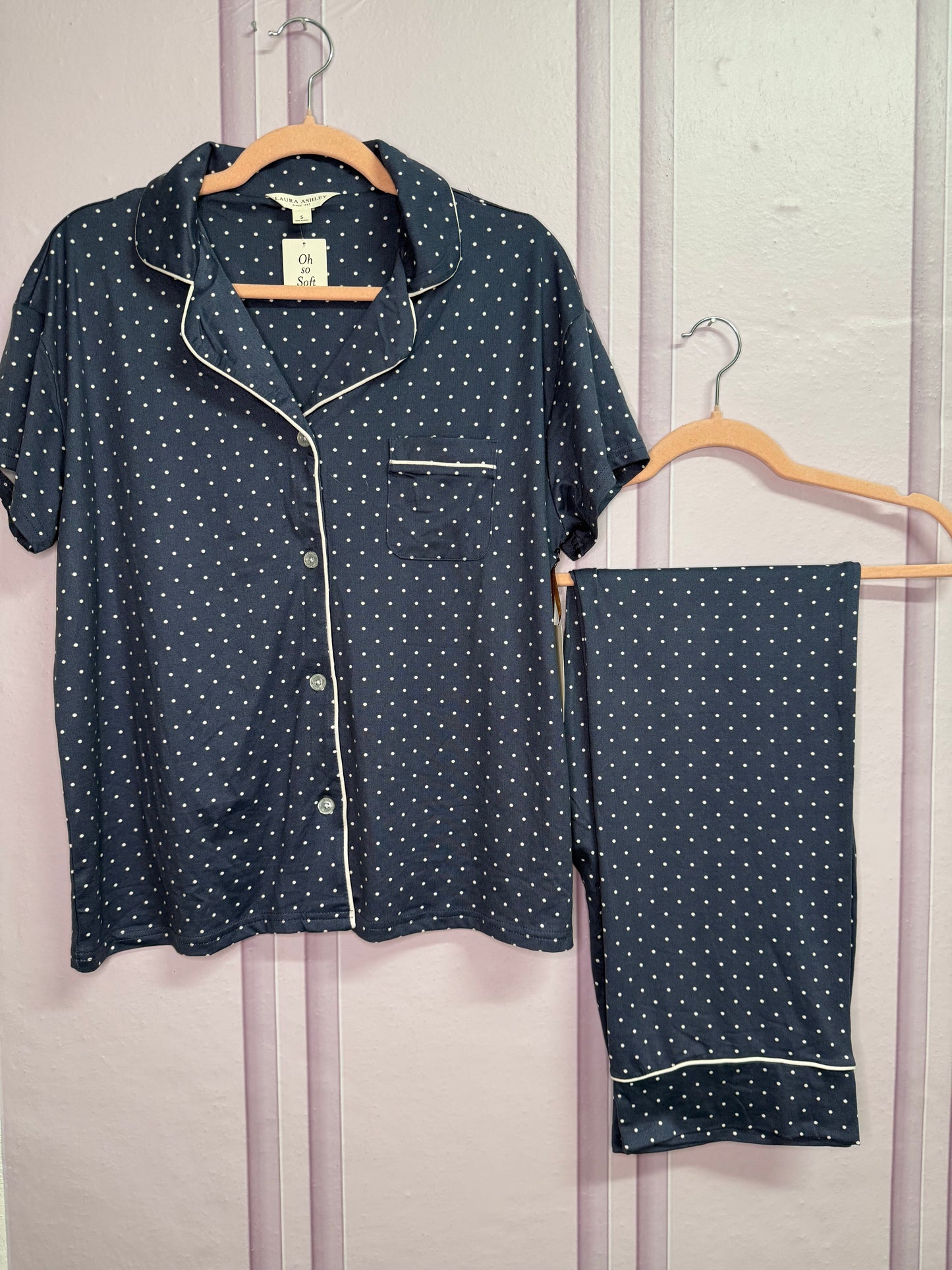 Navy & White Dots💙🤍Pijama