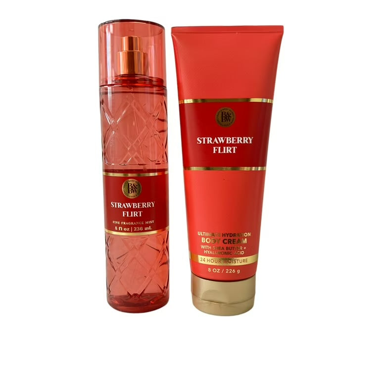 Set 2pcs Strawberry Flirt B&BW