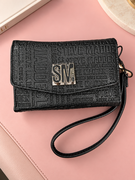 Monedero Steve Madden Negro