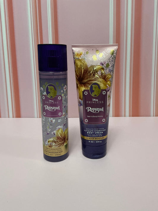 Set de 2 piezas, Rapunzel