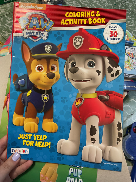 Paw Patrol Coloring Book