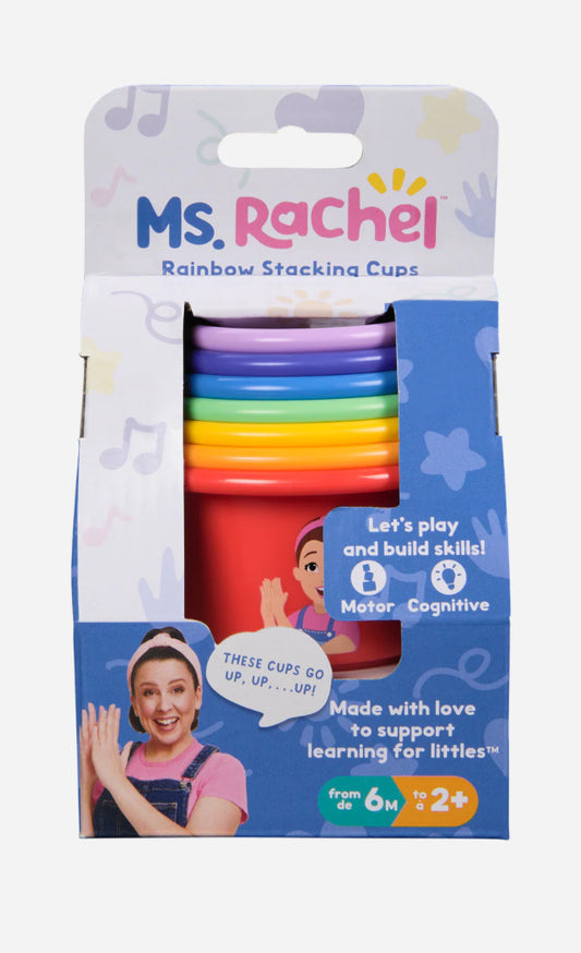 Ms.Rachel Rainbow Stacking Cups💫
