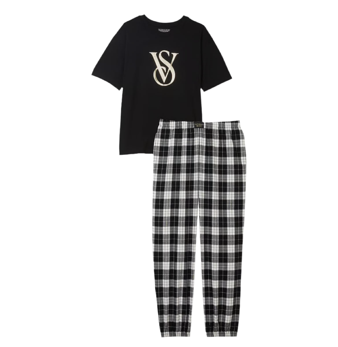 🎀 Pijama Victoria’s Secret Blanco&Negro🎀