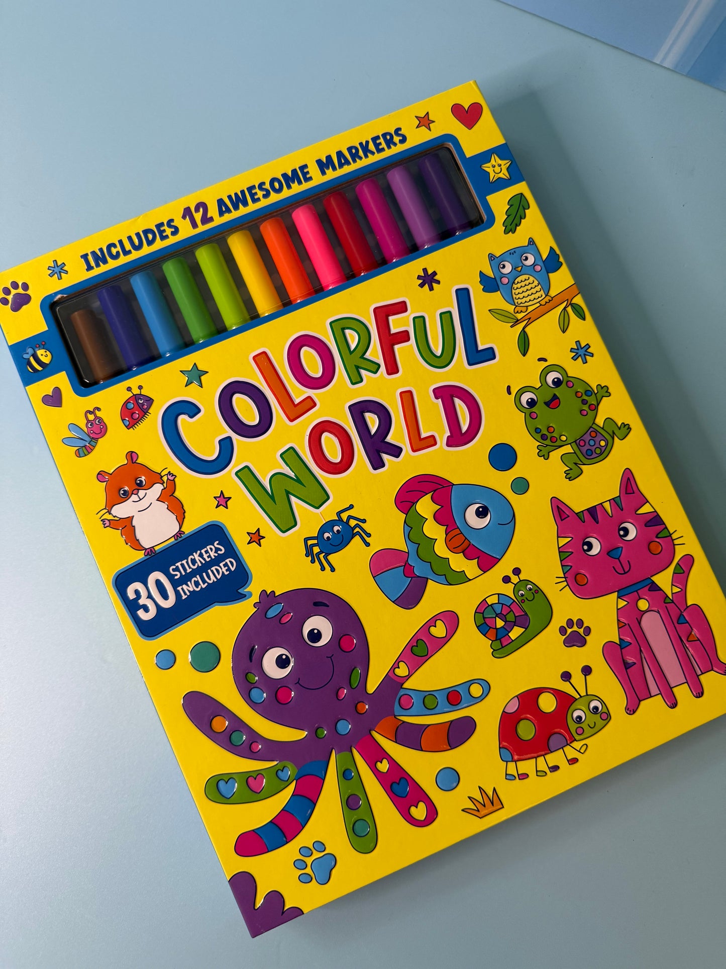 Colorful world Kit de Colorear