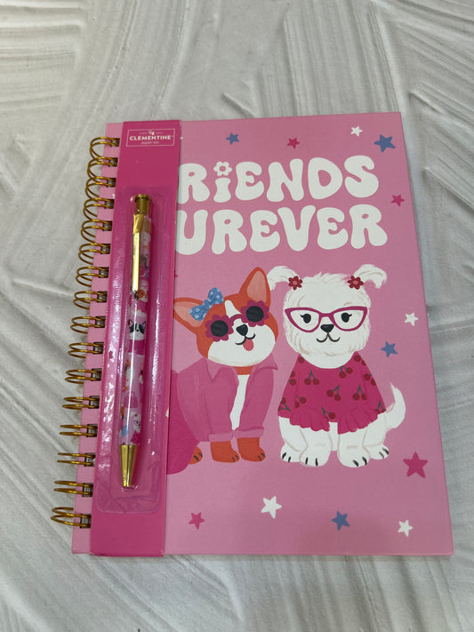 Libreta Friends Forever con Lápiz