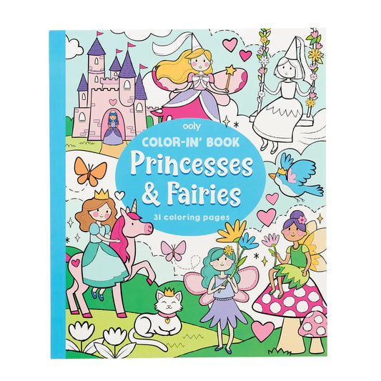 Libro de Colorear Princesses & Fairies 🧚 👸🏼