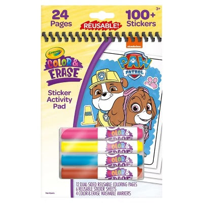 Crayola Color & Erase Paw Patrol