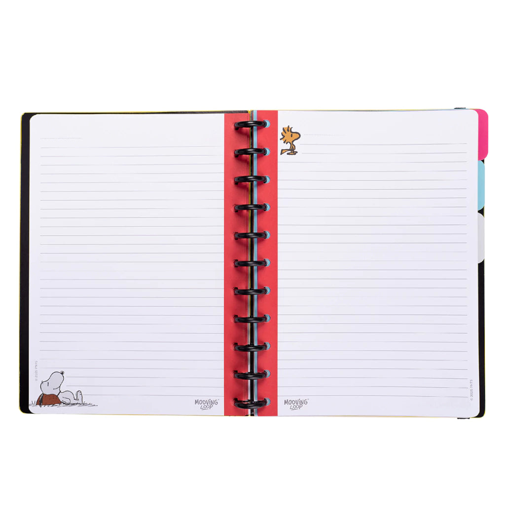 CUADERNO LOOP CARTA SNOOPY BY MOOVING