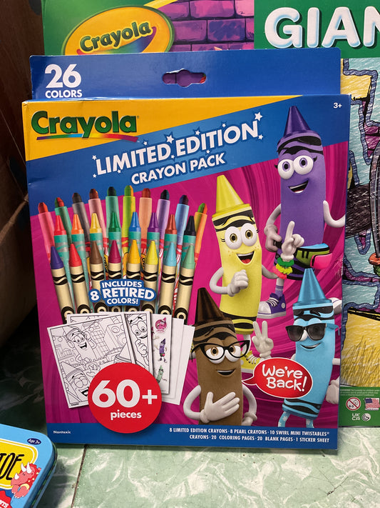 Crayola Limited Edition Crayon Pack 60pcs