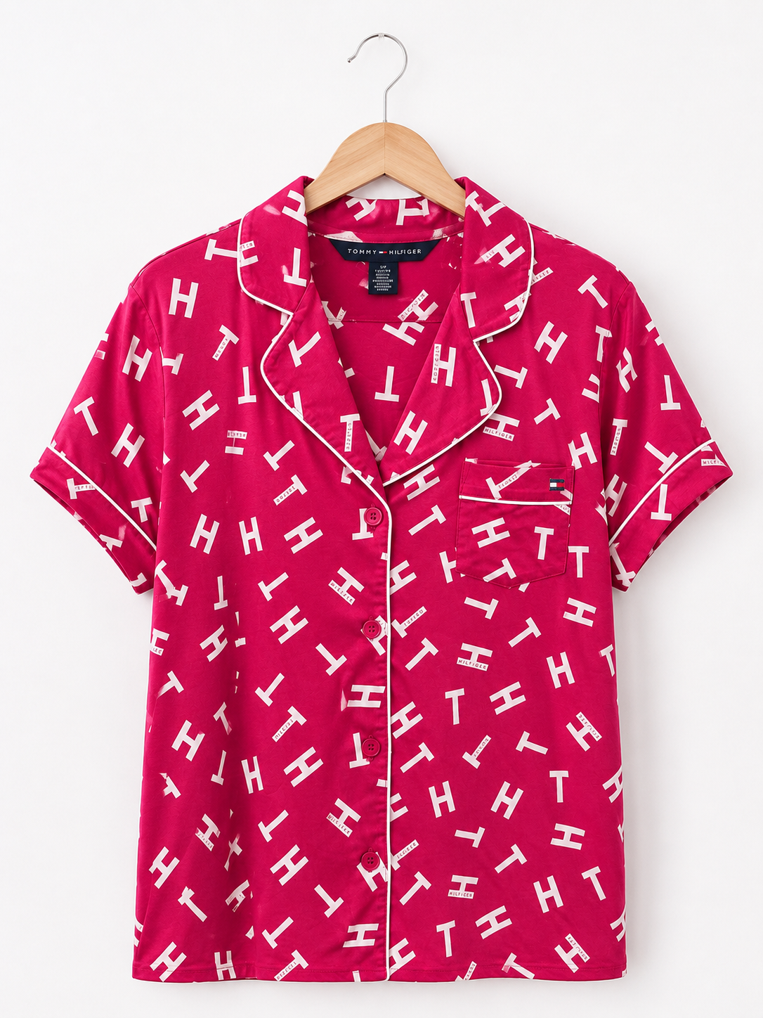 Pijama de Pantalón Tommy Hilfiger Fuscia