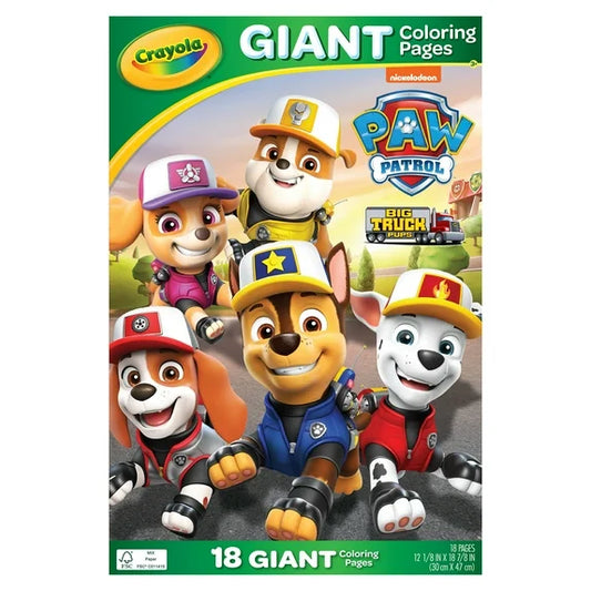 Páginas de Colorear Gigantes Paw Patrol✨