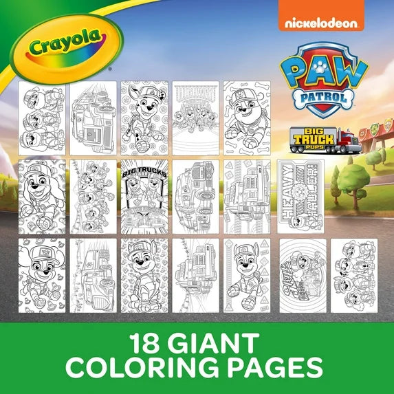 Páginas de Colorear Gigantes Paw Patrol✨