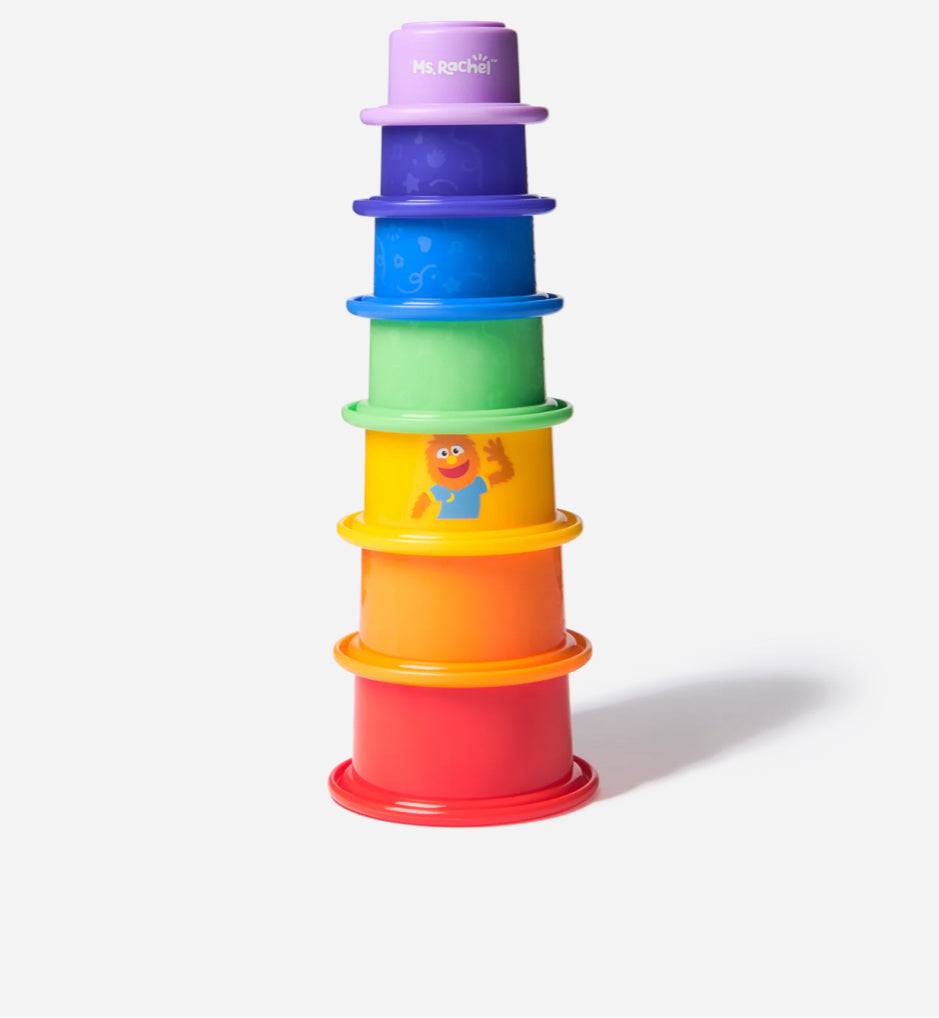 Ms.Rachel Rainbow Stacking Cups💫
