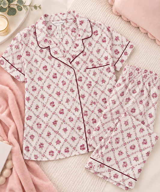 Pijama de Pantalón Floreada