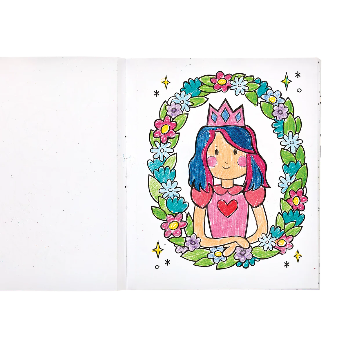 Libro de Colorear Princesses & Fairies 🧚 👸🏼