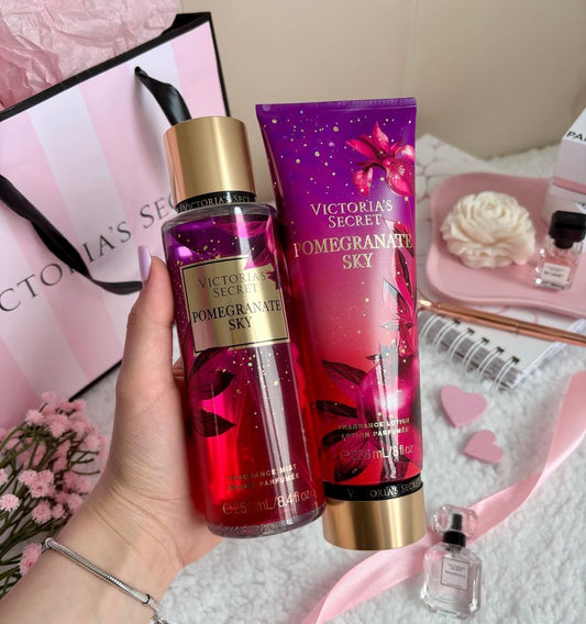 Set 2 piezas Victoria’s Secret Pomegranate Sky